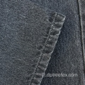 Pattern ricamati personalizzati pantaloni in denim nero dritto